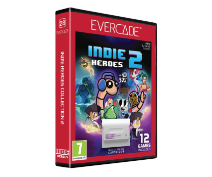 Gra na konsole retro Evercade Zestaw gier Indie Heroes 2